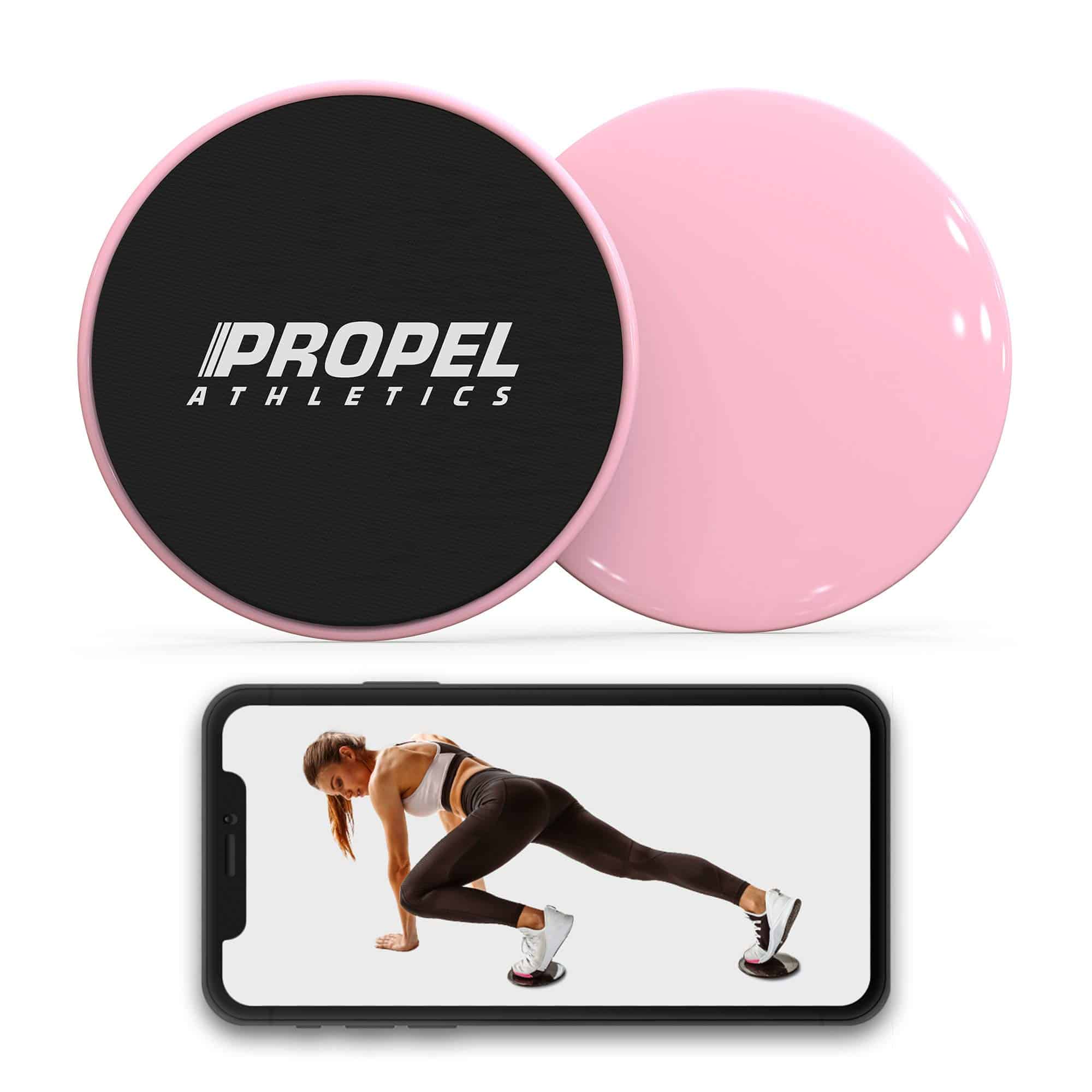 PROPEL ATHLETICS | Set de 2 Discos Deslizantes Premium con