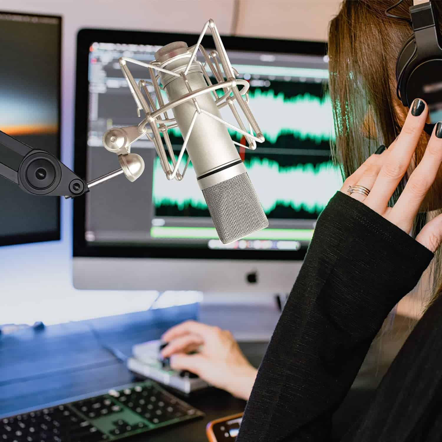 Boseen Soporte de Choque para Micrófono Araña - Soporte - Imagen 6