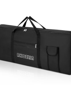 Estuche acolchado portátil para teclado de 61 teclas