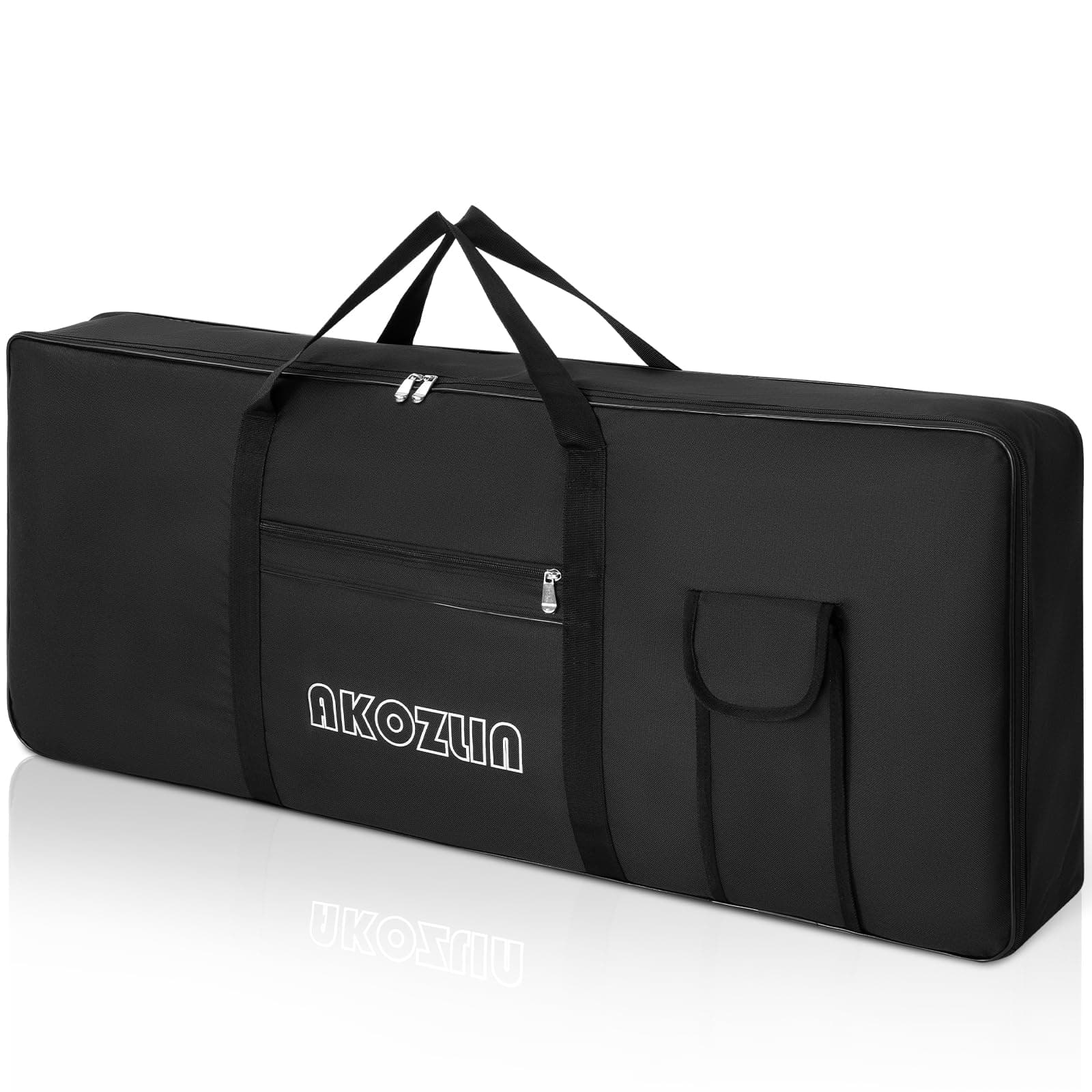 Estuche acolchado portátil para teclado de 61 teclas