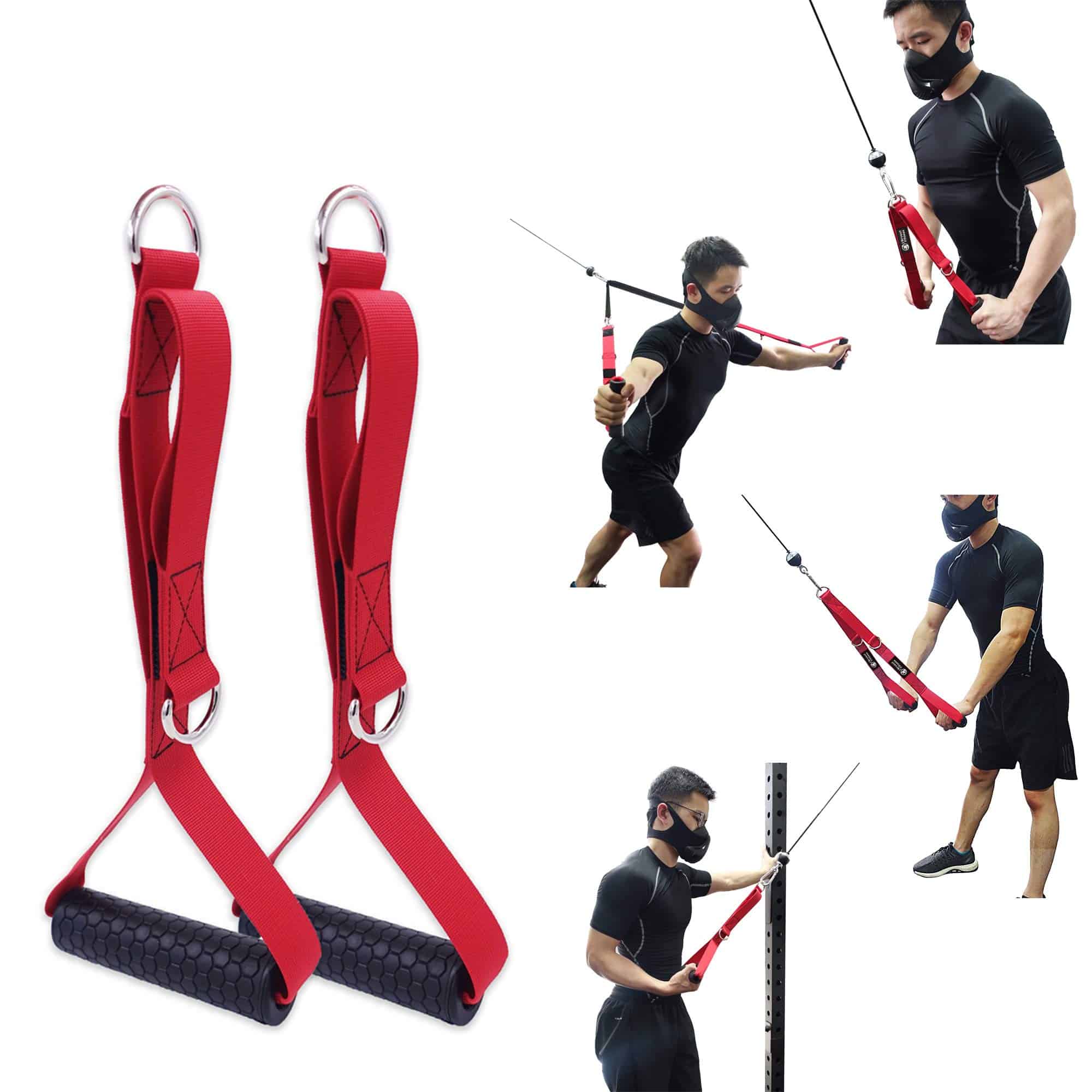 Manija de agarre multifunción 4 en 1 J Bryant Fitness