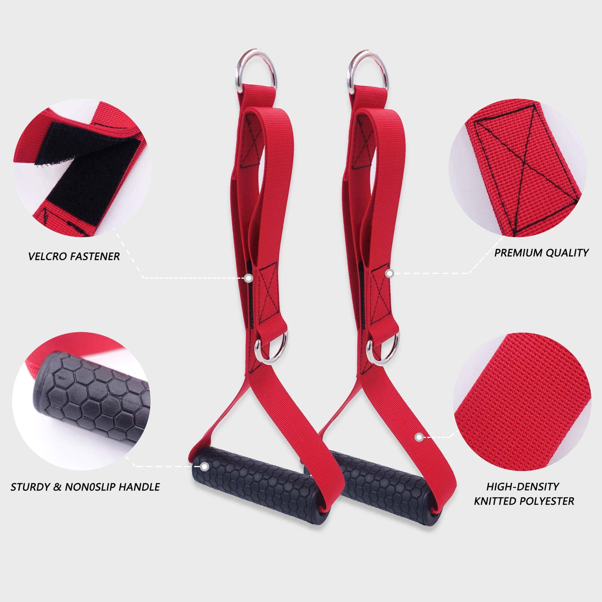 Manija de agarre multifunción 4 en 1 J Bryant Fitness - Imagen 3