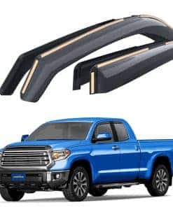 Deflectores de ventanas a prueba de golpes -Humo Premium