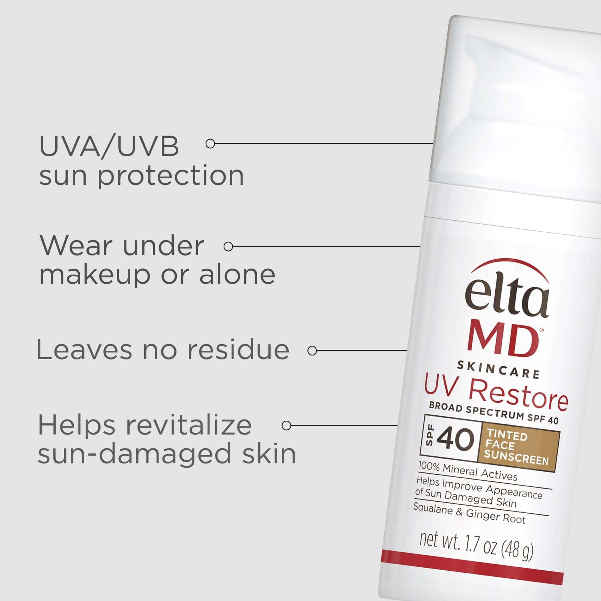Protector Solar Tintado EltaMD UV Restore para el Rostro - Imagen 4