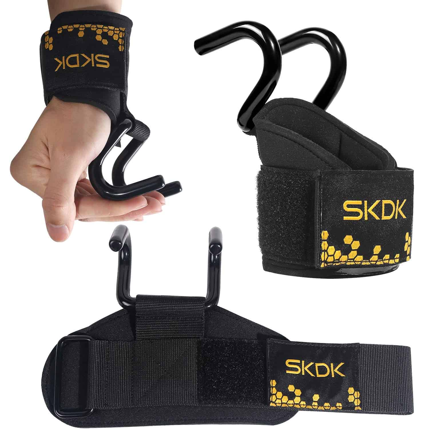 SKDK Strong Cotton Power Lifting Straps Wrist