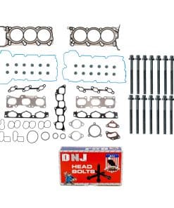 Juego de empaques de culata DNJ HGB186 con kit de pernos de