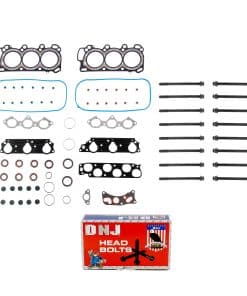 Juego de empaques de culata DNJ HGB284 con kit de pernos de