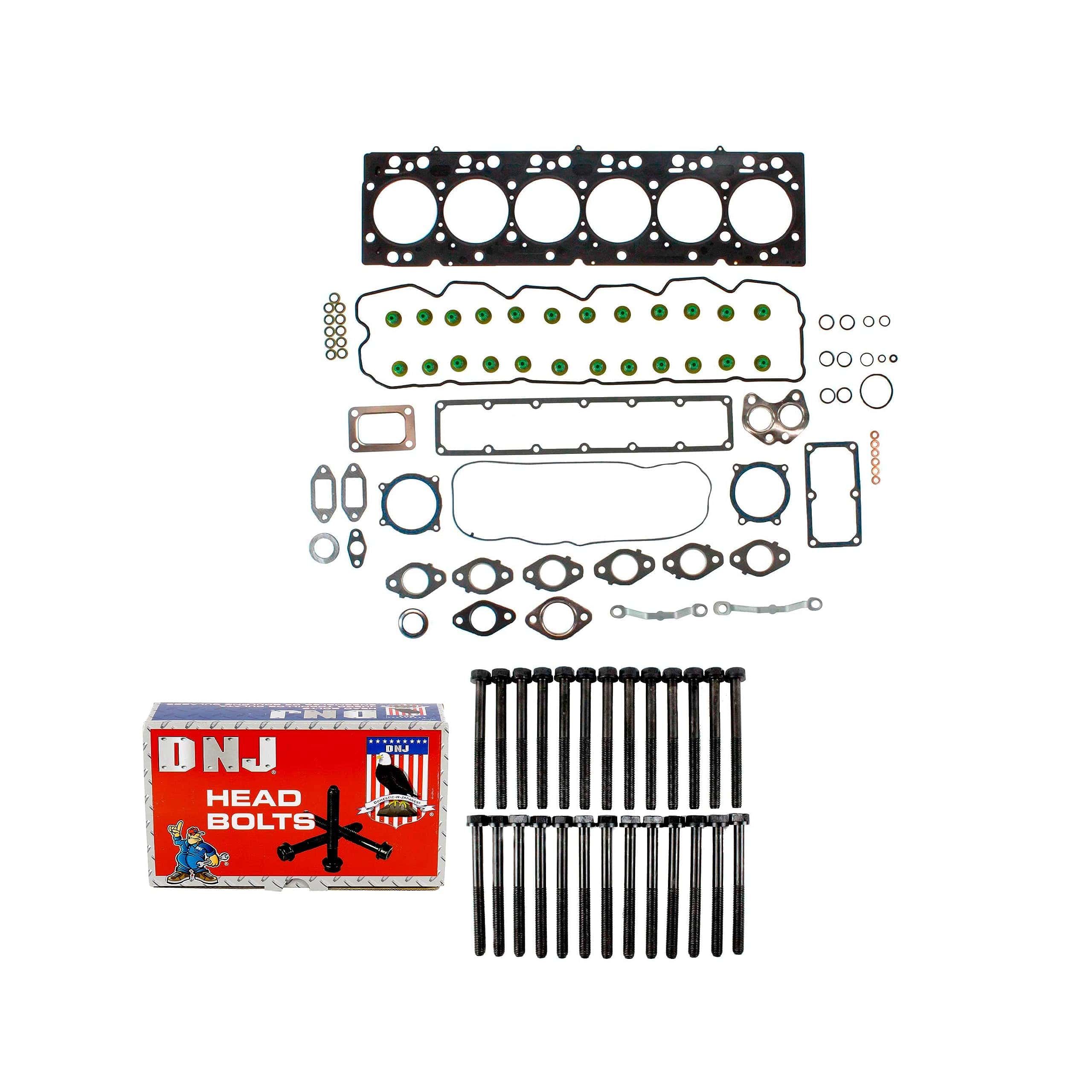 Juego de empaquetadura de culata DNJ HGB1167 con juego de
