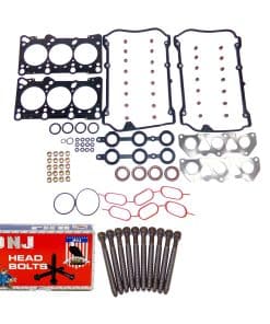 Juego de empaques de culata DNJ HGB810 con kit de pernos de