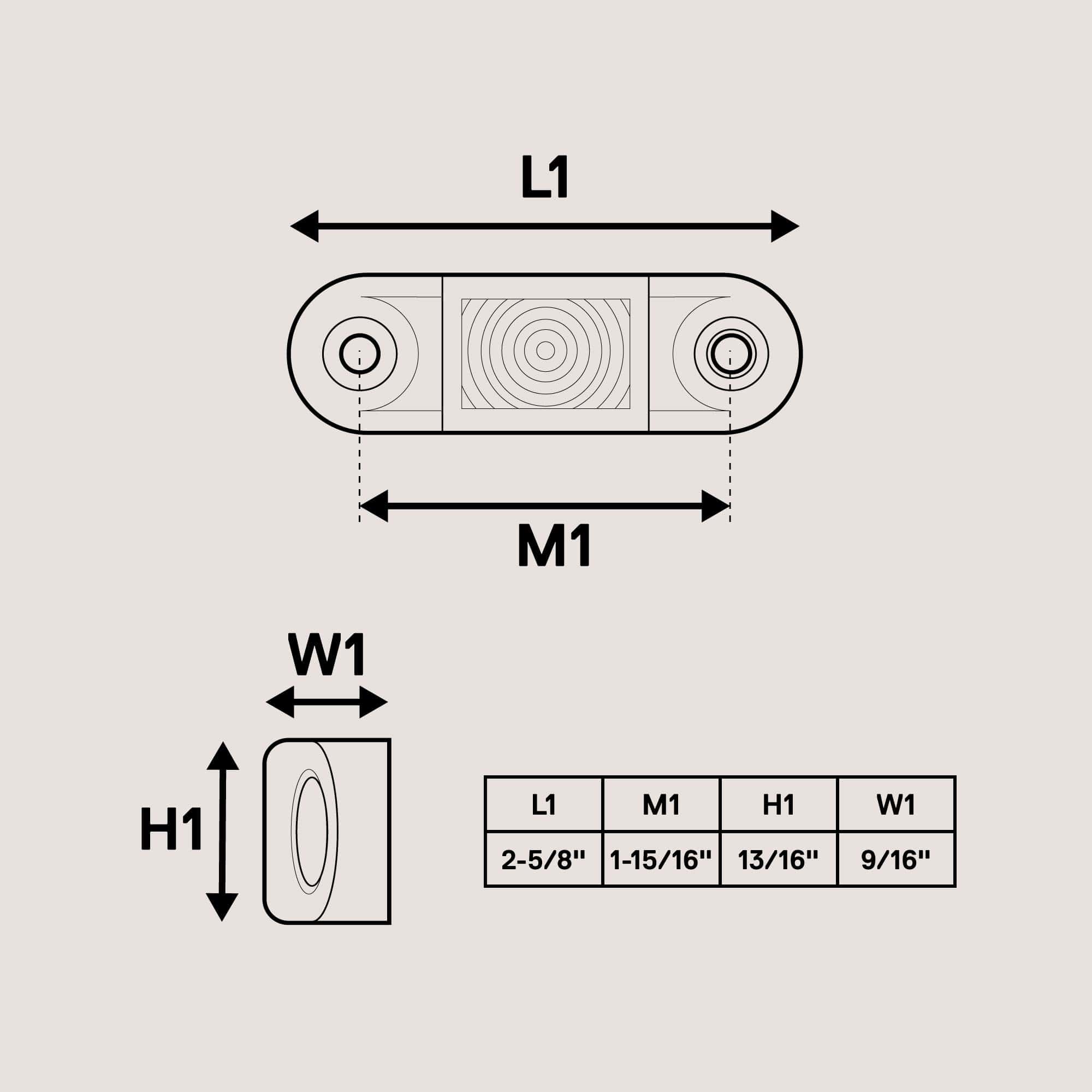 Kit de luces marcadoras para remolque con LED rojo TRUE - Imagen 8