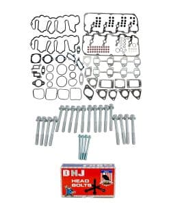 Juego de empaques de culata DNJ HGB3221 con juego de pernos