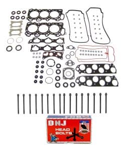 Juego de empaques de culata DNJ HGB2681 con kit de pernos