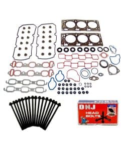 Juego de empaques de culata DNJ HGB1150 con kit de pernos