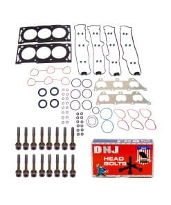 Juego de empaques de culata DNJ HGB3120 con kit de pernos
