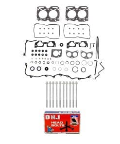 Juego de empaques de culata DNJ HGB719 con kit de pernos de