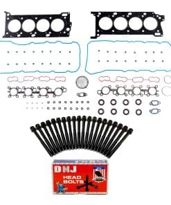 Juego de empaques de culata DNJ HGB978 con kit de pernos de