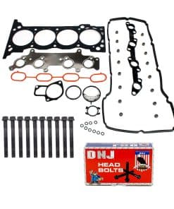 Juego de empaques de culata DNJ HGB954 con kit de pernos de