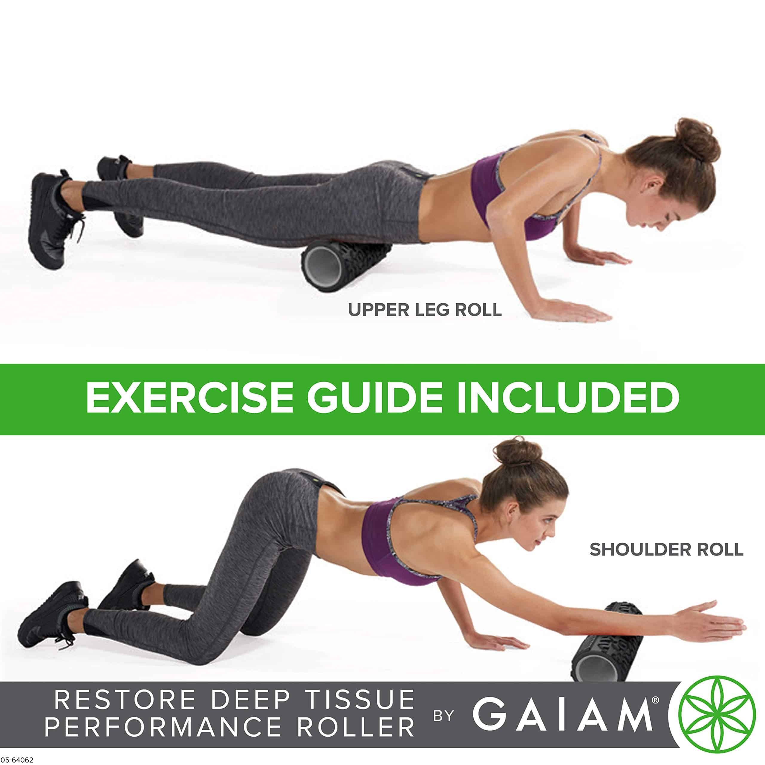 Rodillo de Masaje Gaiam Restore - Rodillo de Tejido - Imagen 6
