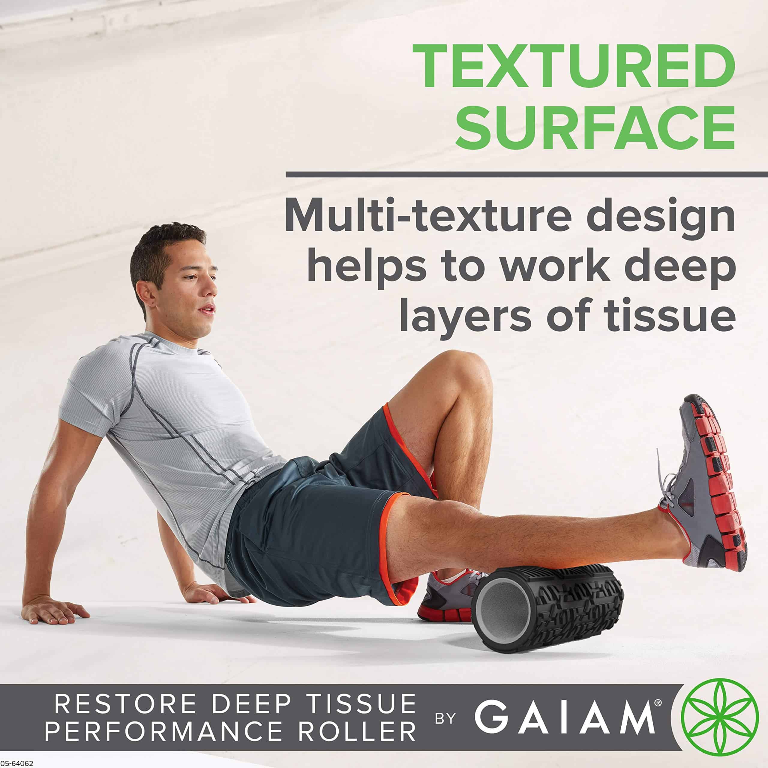Rodillo de Masaje Gaiam Restore - Rodillo de Tejido - Imagen 4