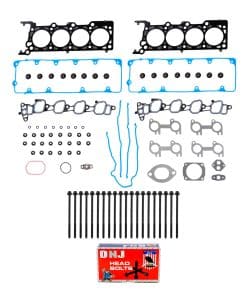 Juego de empaques de culata DNJ HGB4154 con kit de pernos
