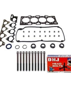 Juego de empaques de culata DNJ HGB159 con kit de pernos de