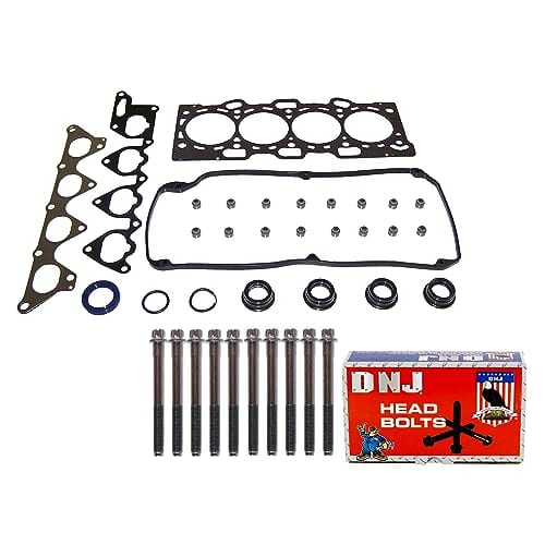 Juego de empaques de culata DNJ HGB159 con kit de pernos de