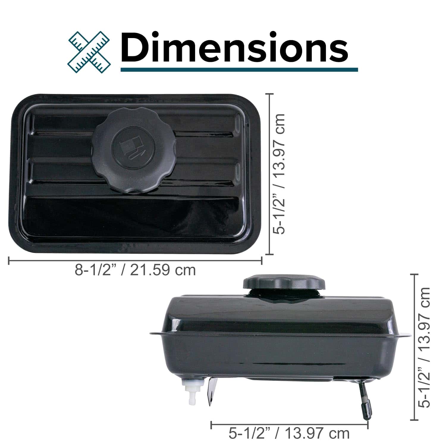 Tanque de combustible AlveyTech (Tanque de gasolina) para - Imagen 4
