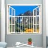 Rejas de seguridad para ventanas WAOWAO para -Blanco