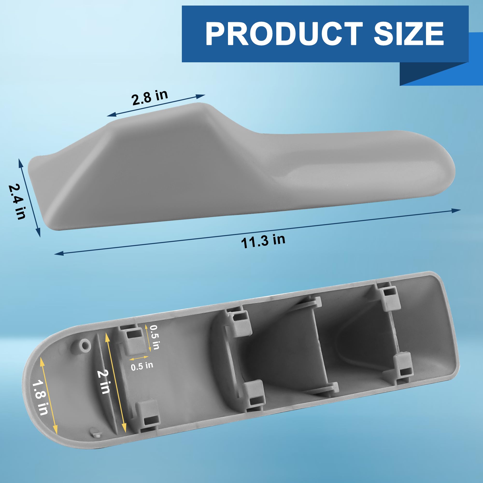 285976 Aleta de tambor mejorada (11.3"x2.4"x2.6") para - Imagen 4
