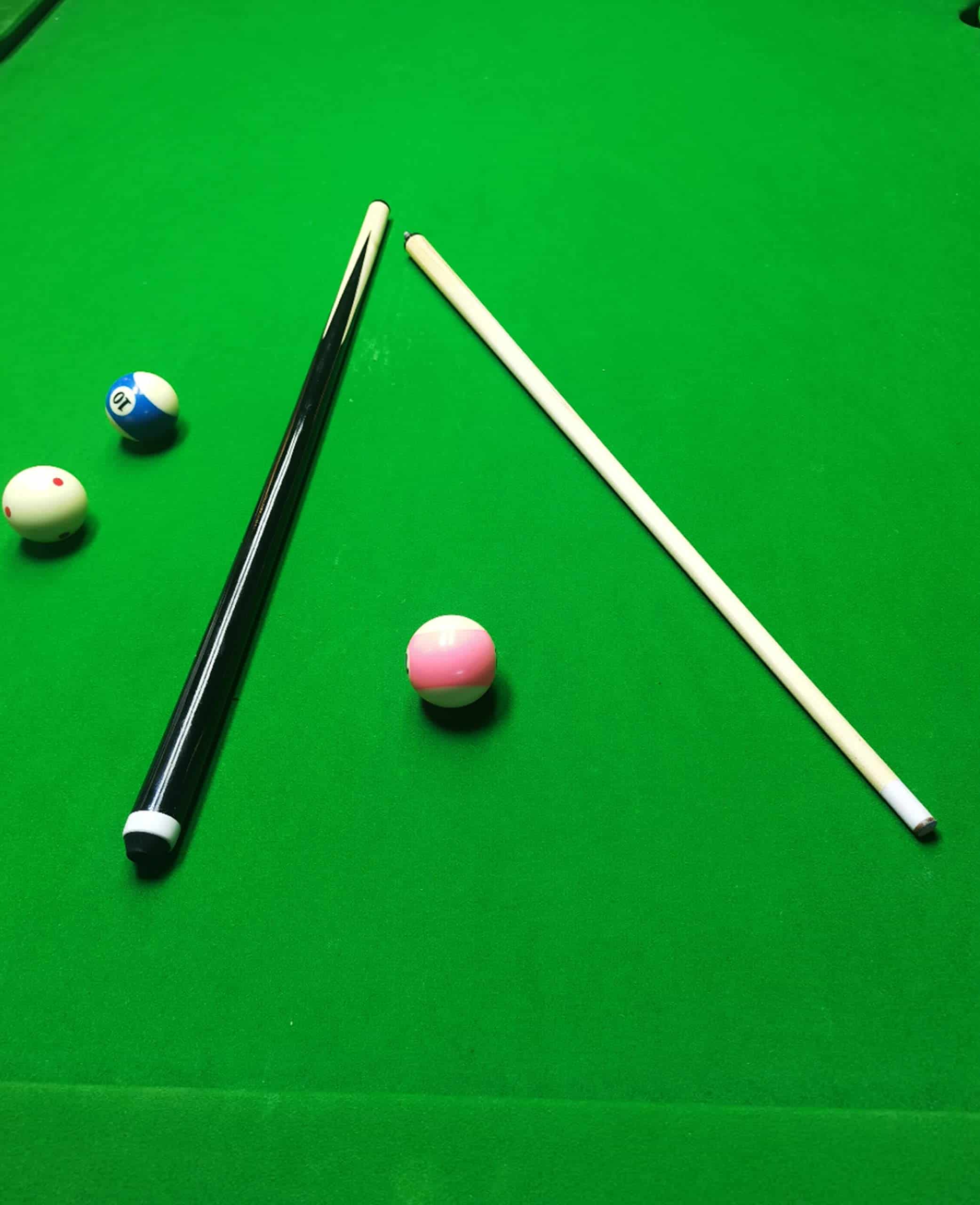 JX Pool Cues Nuevo Set de 2 Palos de Billar de 58 Pulgadas - Imagen 7