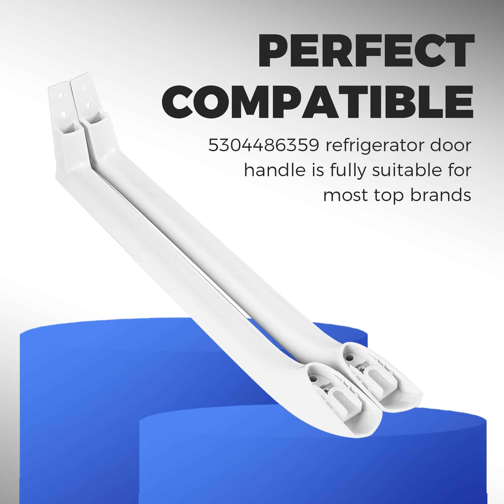 Manija de Puerta de Refrigerador 5304486359 Izquierda - Imagen 6