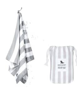 Toalla refrescante Dock & Bay QuickCool - Para -Goa Grey