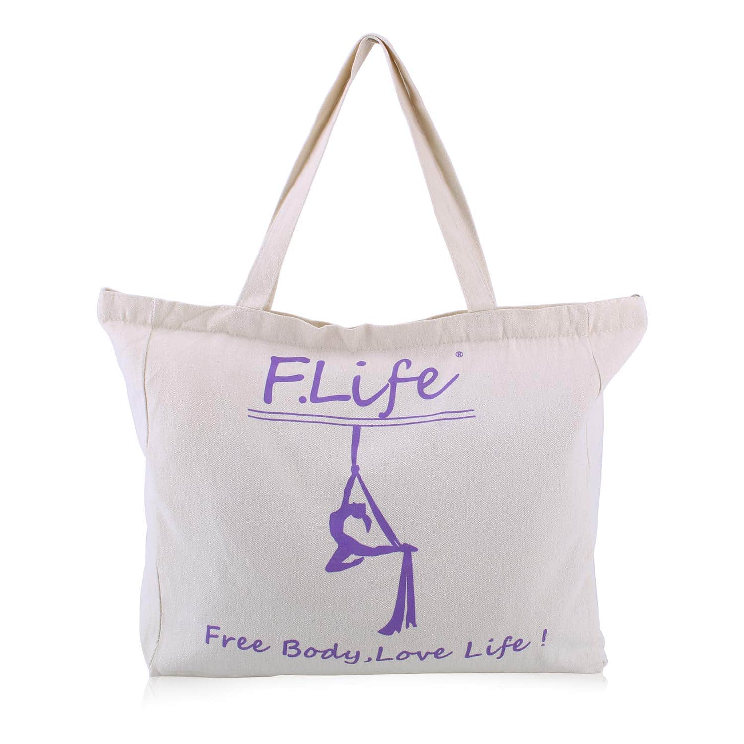 Kit de Seda Aérea de 10 Yardas F.Life Yoga Hamaca Larga - Imagen 6