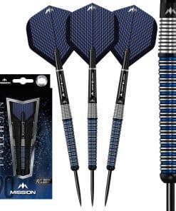 Juego de dardos Mission Nightfall | Barril de tungsteno