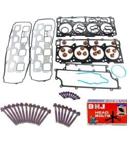 Juego de empaques de culata DNJ HGB1162 con kit de pernos