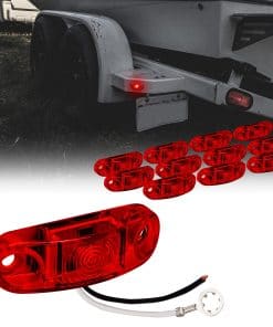 Kit de luces marcadoras para remolque con LED rojo TRUE