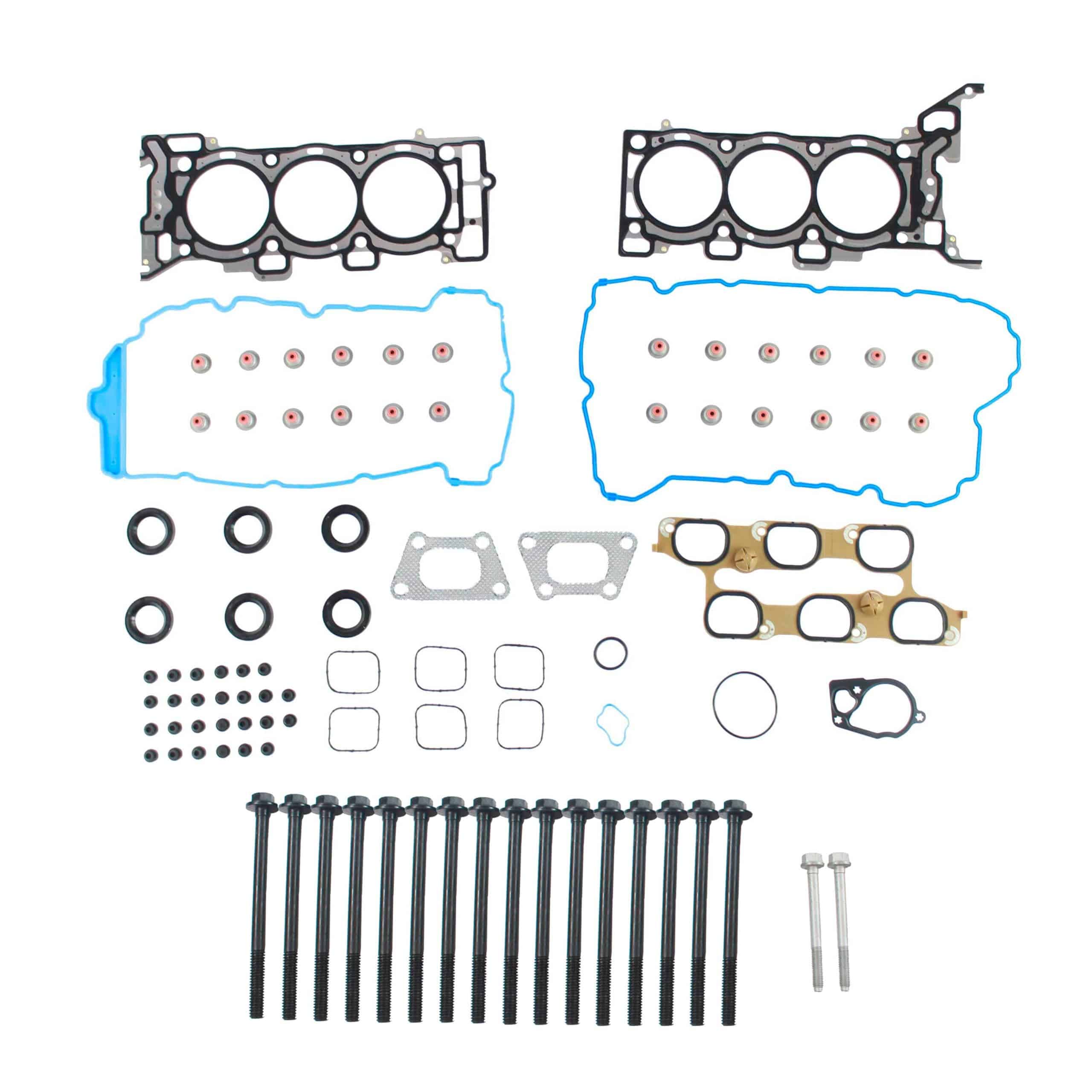 Juego de empaques de culata DNJ HGB3237 con kit de pernos - Imagen 3