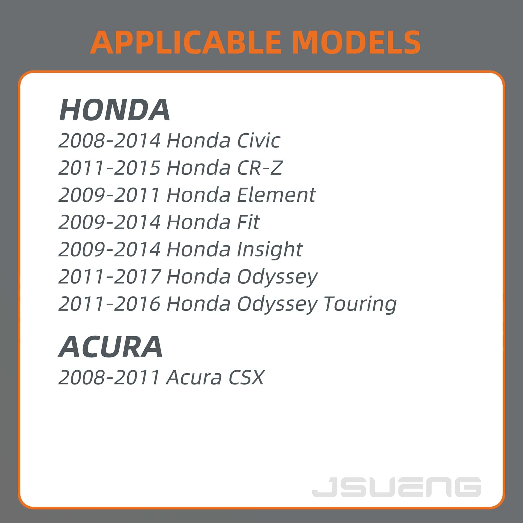 Sensor de TPMS de Repuesto Jsueng para Honda Civic, CR-Z - Imagen 3