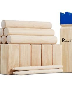 Juego de Patio Kubb Pointyard, Juego al Aire Libre para
