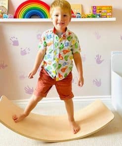 Tablero de Tambaleo de Madera WOOD CITY, Tablero de