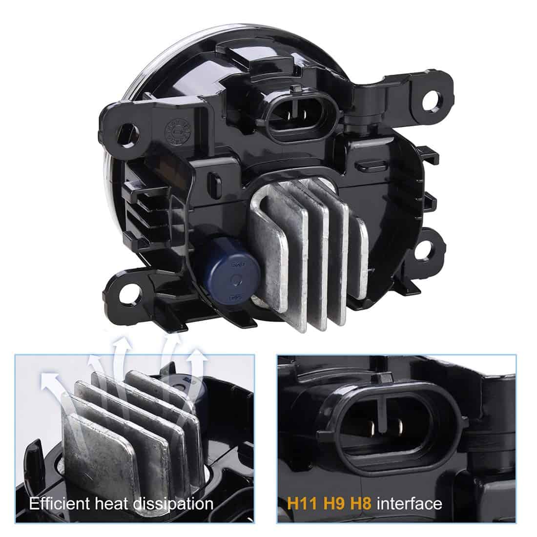 Kit de Actualización de Luces LED para Niebla SIEMID Nueva - Imagen 4