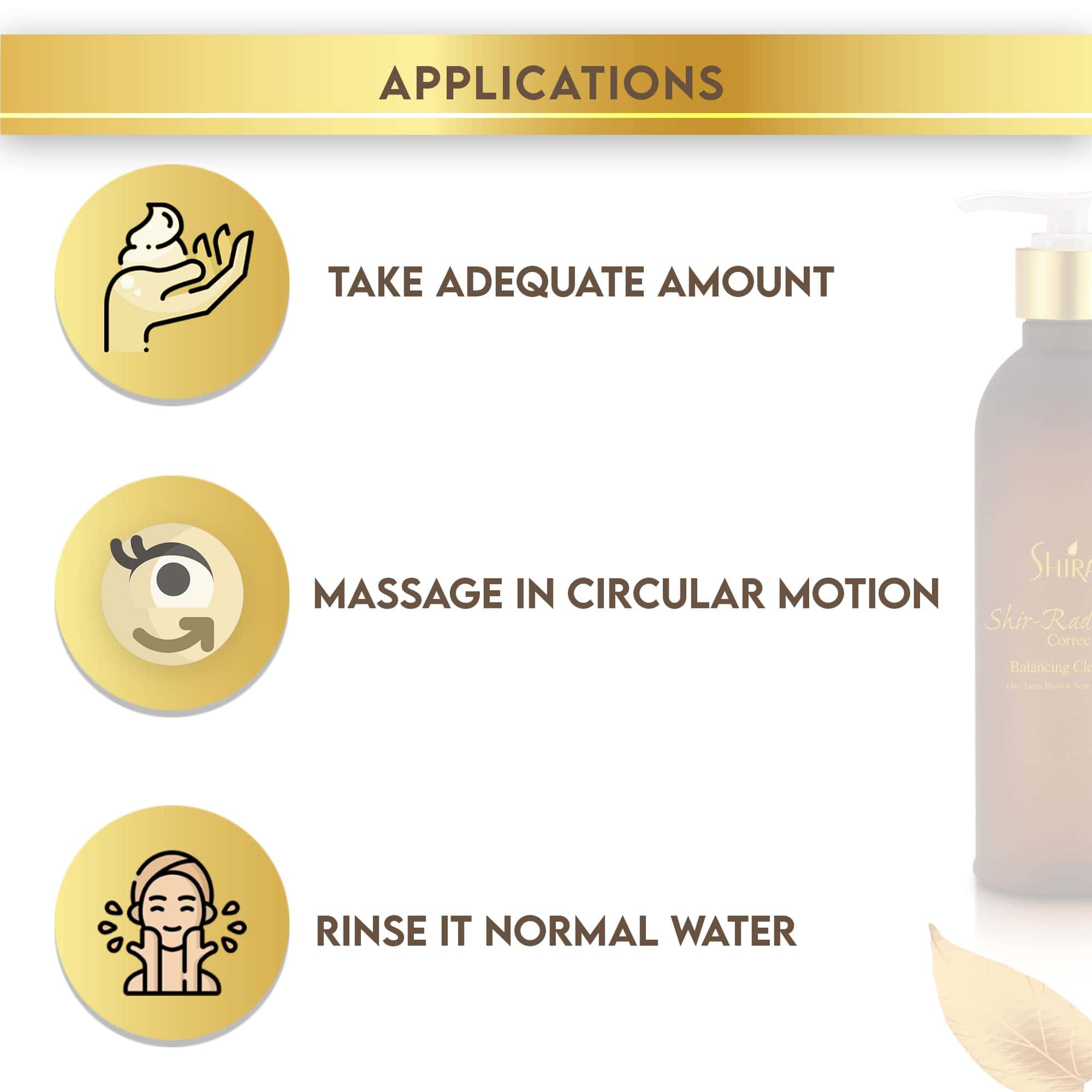 Limpiador equilibrante Shira Shir-Radiance Corrective RX, - Imagen 4