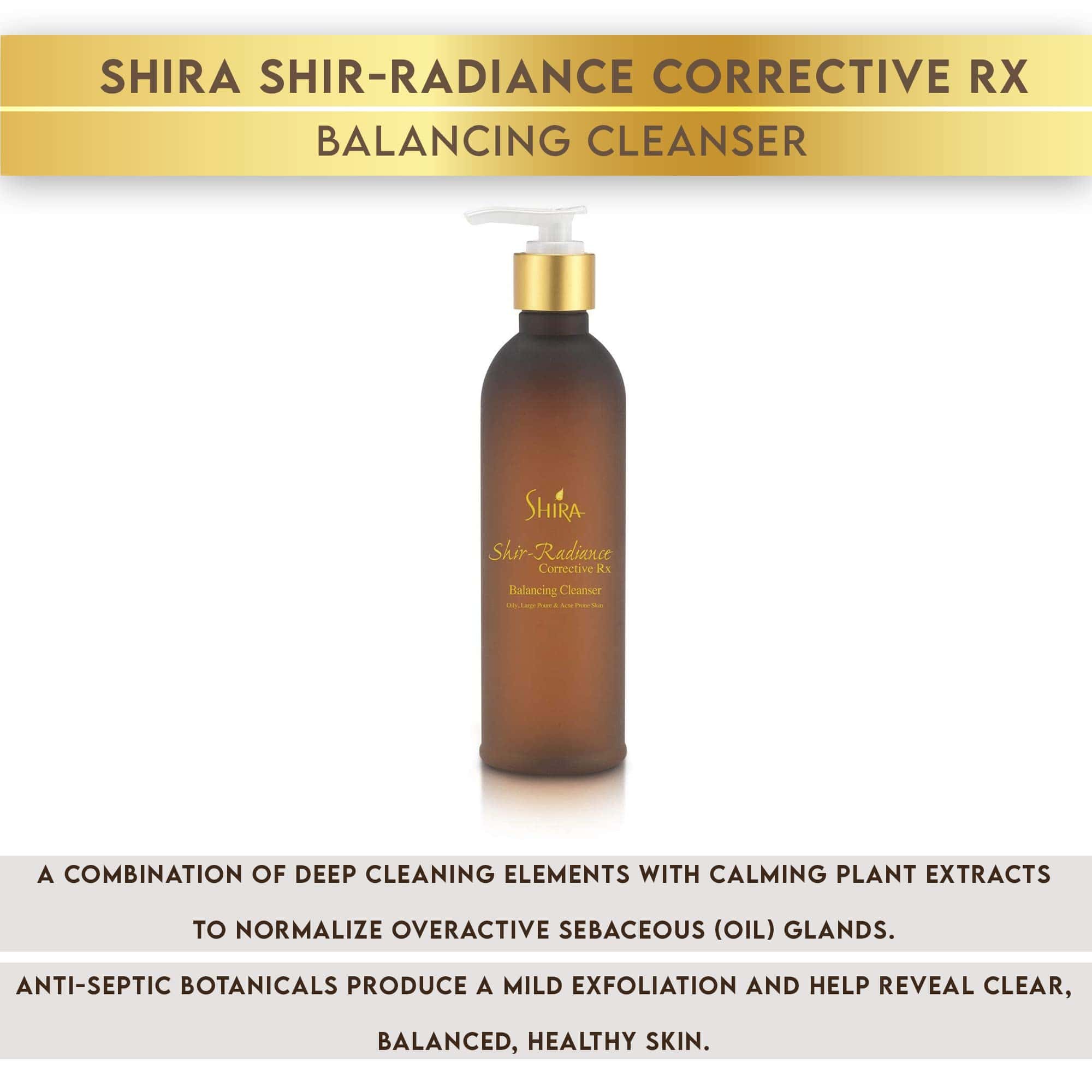 Limpiador equilibrante Shira Shir-Radiance Corrective RX, - Imagen 3