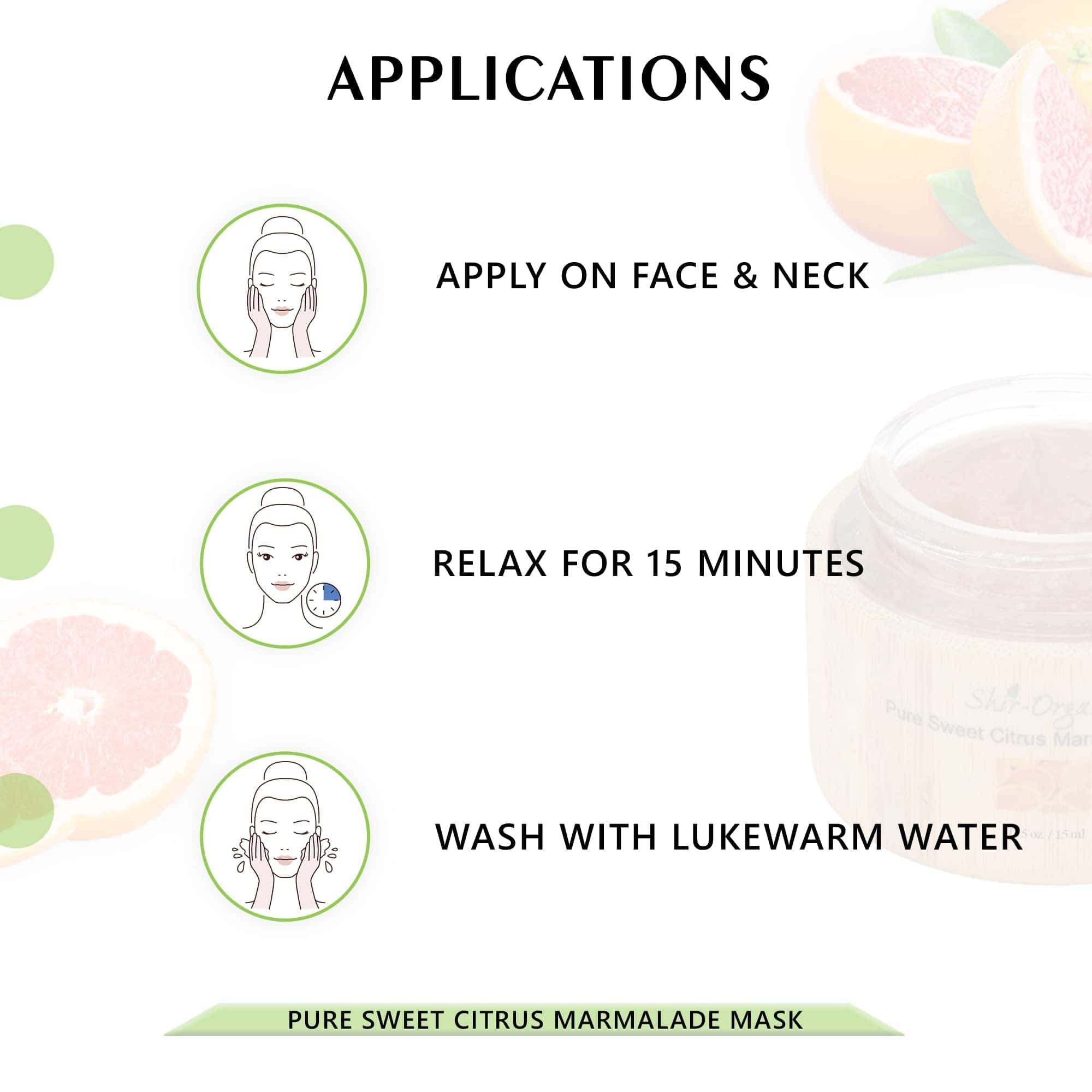 Mascarilla Facial de Mermelada Dulce de Cítricos Puros - Imagen 5