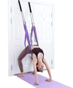 Correa de Estiramiento de Yoga -morado