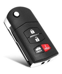 Llavero de Control Remoto sin Llave de 4 Botones Compatible