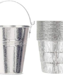 Cubo de Grasa con Goteo y 15 Forros para Traeger 20/22/34,