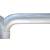 Tubo divisor de codo de escape de 5 pulgadas aluminizado