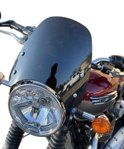 Deflector de Parabrisas para Motocicleta Doble Burbuja para