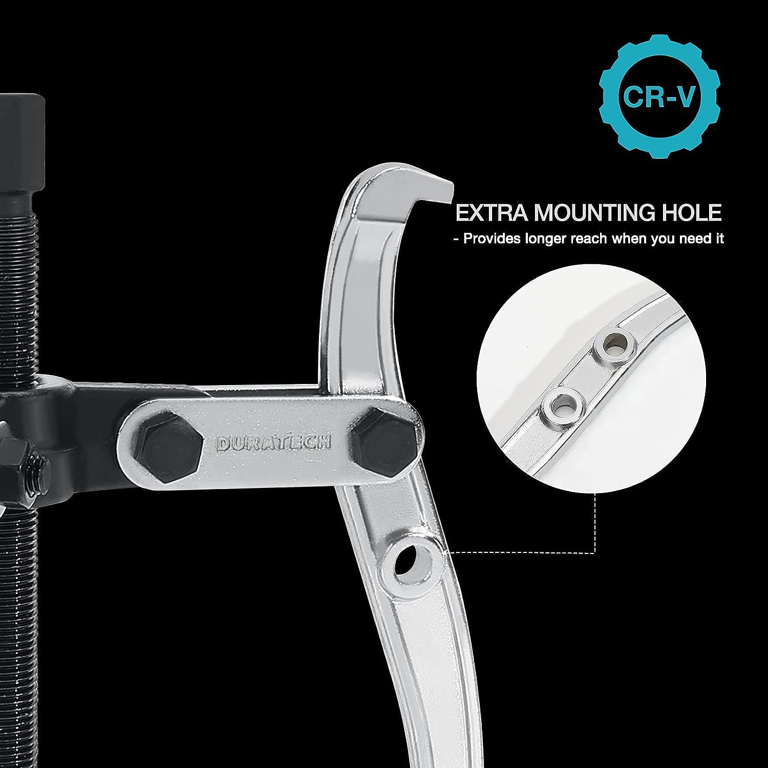 DURATECH 8-Pulgadas 3-Mordazas Extractor de Engranajes, - Imagen 5